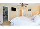 Comfortable bedroom with a walk-in closet and ample natural light at 482 Southpark Rd, Highlands Ranch, CO 80126
