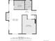Detailed floor plan showcases Gathering room, bedroom, bath, and laundry layout for easy visualization at 5982 S Aberdeen St, Littleton, CO 80120
