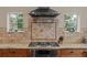 Up close picture of a stainless steel stove at 5149 Le Duc Ln, Castle Rock, CO 80108