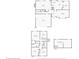Detailed floorplan showcasing the layout of the home, including bedrooms, bathrooms, living areas, and garage at 6545 S Balsam Ct, Littleton, CO 80123