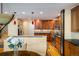 A well-equipped kitchen with hardwood cabinets and modern appliances at 5523 Stonewall Pl, Boulder, CO 80303
