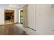 Spacious basement featuring tile flooring and a sliding glass door to the backyard at 207 Short Pl, Louisville, CO 80027