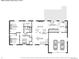 A detailed floor plan of the home's main level, showcasing the layout of rooms and dimensions at 207 Short Pl, Louisville, CO 80027