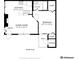 Detailed floor plan showcasing the layout of the home, including room dimensions at 6705 S Field St # 803, Littleton, CO 80128