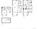 Floor plan shows layout of the home's three stories and basement at 6485 E Cedar Ave, Denver, CO 80224