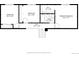 Floor plan illustrating the bedrooms, bathroom, walk-in closet, and hall layout on the upper level at 17177 E Milan Cir, Aurora, CO 80013