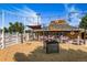 Outdoor seating at this restaurant with a fire pit for ambiance, a patio cover, string lights and plenty of room at 805 Summer Hawk Dr # 100, Longmont, CO 80504