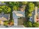 A bird's eye view of a single-Gathering home featuring a new roof and a large driveway in a neighborhood setting at 5054 W 61St Dr, Arvada, CO 80003