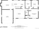 Detailed floor plan showing layout of bedrooms, bathrooms, living spaces, garage, and basement at 5054 W 61St Dr, Arvada, CO 80003