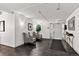 Inviting lobby area with tiled floors, comfortable seating, stylish accents, and neutral color palette at 1365 Columbine St # 403, Denver, CO 80206