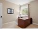Bright office space with a large window and an executive desk at 315 Prospect Dr, Castle Rock, CO 80108