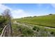 Expansive green field with a walking path on a sunny day, perfect for outdoor activities at 10519 Winterflower Way, Parker, CO 80134