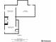 First floor layout featuring exercise rooms and storage, offering a clear view of space allocation at 1301 Sidewinder Cir, Castle Rock, CO 80108