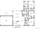 Detailed floor plan showcasing the layout of rooms including the kitchen, living room, and bedrooms at 7313 S Boulder Rd, Boulder, CO 80303
