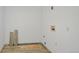 Clean slate for a new laundry room ready to be finished, offering potential for a functional space at 7313 S Boulder Rd, Boulder, CO 80303