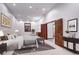 Spacious main bedroom featuring hardwood floors and an ensuite bathroom at 925 N Emerson St, Denver, CO 80218