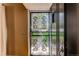 Stylish front door with decorative security door and a view to the front yard at 2838 Forest St, Denver, CO 80207