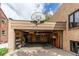 Garage offers storage and a basketball hoop at 2838 Forest St, Denver, CO 80207