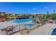 Aerial view of the community pool featuring a spa and grilling area at 12371 Red Fox Way, Broomfield, CO 80021