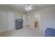 Bedroom view to bathroom and hall at 8641 Coors St, Arvada, CO 80005