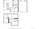 Floorplan showing the living room, kitchen, bedrooms, bathrooms, garage, and basement at 1570 S Chase St, Lakewood, CO 80232
