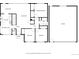 Floorplan showing the living room, kitchen, bedrooms, bathrooms, garage, and breakfast nook at 1570 S Chase St, Lakewood, CO 80232