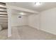 Finished basement with a small window and neutral carpet provides versatile space at 13043 W 20Th Ave, Golden, CO 80401