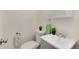 Neat bathroom with a modern sink, updated fixtures, and stylish accessories at 13043 W 20Th Ave, Golden, CO 80401