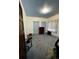 Bedroom with carpet floors, painted blue ceiling, and storage at 1731 E 25Th Ave, Denver, CO 80205