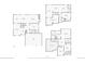 Detailed floor plan showcases the layout of this multi-story home at 11321 Mesa Verde Pl, Parker, CO 80138