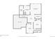 Detailed floor plan showcases the layout of the upper level of this multi-story home at 11321 Mesa Verde Pl, Parker, CO 80138