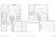 Floor plan for both the first floor and the basement at 13084 Deer Ridge Way, Larkspur, CO 80118