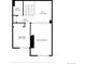 Floor plan showing bath, bedroom, loft and an open to below space layouts at 2550 S Cutters Cir # 105, Castle Rock, CO 80108