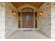 Stunning front door featuring sidelights and accent lighting at 14154 Lexington Cir, Westminster, CO 80023