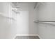 Walk-in closet equipped with wire shelving and ample storage space at 9019 E Panorama Cir # D418, Englewood, CO 80112
