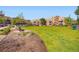 Well-maintained community lawn area with lush grass and comfortable seating at 9019 E Panorama Cir # D418, Englewood, CO 80112