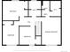 Second-floor floor plan showcases bedrooms and bathrooms for layout planning at 7296 S Flower St, Littleton, CO 80128