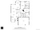 Floor plan of the home layout with measurements and room names at 828 Rabbit Run Dr, Golden, CO 80401