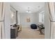 Office space featuring desk, keyboard, and an abundance of natural light at 828 Rabbit Run Dr, Golden, CO 80401