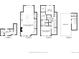 Floor plan showing layout of home including rooftop, bedrooms, and kitchen/living room at 2831 W 25Th Ave # 3, Denver, CO 80211