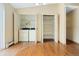 Laundry area with a washer, a dryer, and open shelving for storage at 5128 S Greenwood Dr, Evergreen, CO 80439