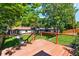 Wooden deck and landscaped backyard at 4140 S Inca St, Englewood, CO 80110