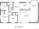 Detailed floor plan showcasing the layout of the home with room dimensions at 4140 S Inca St, Englewood, CO 80110