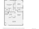 Detailed floor plan showcasing layout including primary bedroom, kitchen, living room and dining area at 4653 S Lowell Blvd # E, Denver, CO 80236