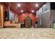 Functional kitchen featuring stainless steel appliances, custom cabinets, and ample countertop space at 3842 Estates Cir, Larkspur, CO 80118