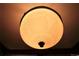 Close up of a decorative ceiling light fixture at 723 Steele St, Denver, CO 80206