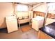 Laundry room features updated appliances, utility sink, and convenient layout at 723 Steele St, Denver, CO 80206