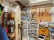 Organized basement storage area with shelves and containers for efficient space utilization at 4009 Wonderland Hill Ave, Boulder, CO 80304