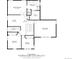 Second floor plan showing primary bedroom, two bedrooms, two bathrooms, sitting room and office at 4950 Mt Cameron Dr, Brighton, CO 80601