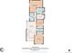 Detailed floor plan showcasing the layout of the second floor with bedrooms, bathrooms, and Gathering room at 9244 E 37Th Ave, Denver, CO 80238